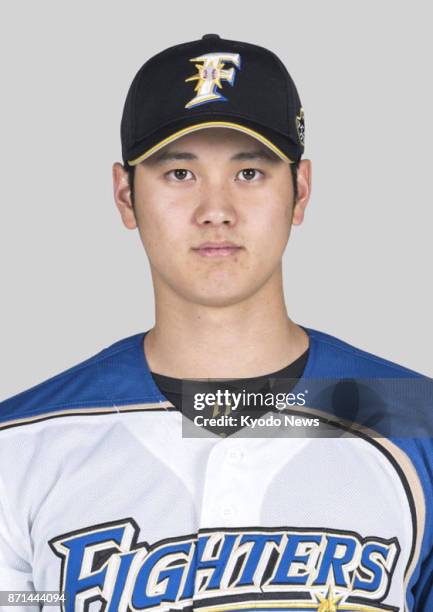 Undated file photo of Nippon Ham Fighters pitcher-slugger Shohei Otani. Otani on Nov. 7 said agent Nez Balelo will represent him in the United States...