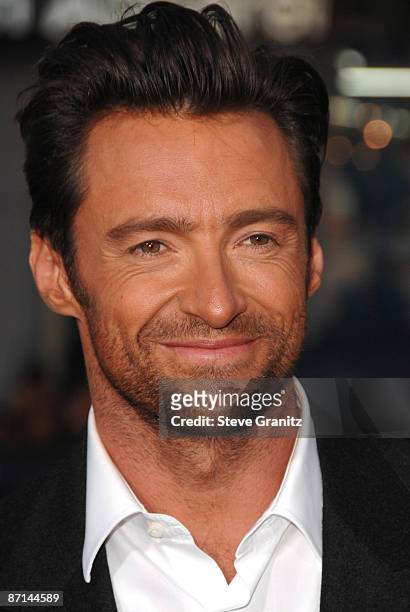Hugh Jackman at the Grauman's Mann Chinese Theater on April 28, 2009 in Hollywood, California.