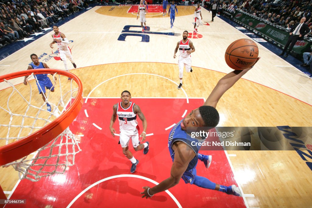 Dallas Mavericks v Washington Wizards