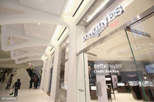 Longines launches the Conquest V.H.P. At the Longines Boutique at Westfield World Trade Center on November 7, 2017 in New York City.
