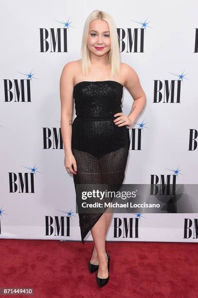 Singer-songwriter RaeLynn attends the 65th Annual BMI Country awards on November 7, 2017 in Nashville, Tennessee.