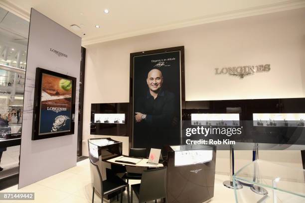 Longines launches the Conquest V.H.P. At the Longines Boutique at Westfield World Trade Center on November 7, 2017 in New York City.