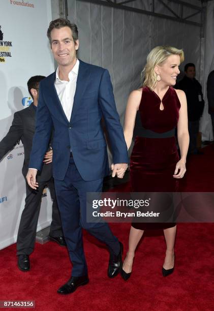 Douglas Brunt and Megyn Kelly attend the 11th Annual Stand Up for Heroes Event presented by The New York Comedy Festival and The Bob Woodruff...