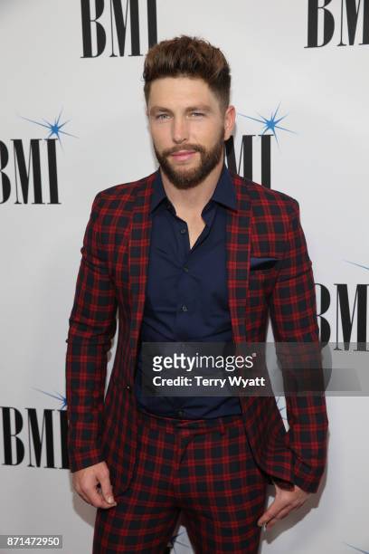 Singer-songwriter Chris Lane attends the 65th Annual BMI Country awards on November 7, 2017 in Nashville, Tennessee.
