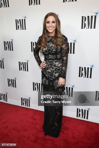 Singer Tara Thompson attends the 65th Annual BMI Country awards on November 7, 2017 in Nashville, Tennessee.