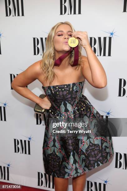 Singer Lauren Alaina attends the 65th Annual BMI Country awards on November 7, 2017 in Nashville, Tennessee.