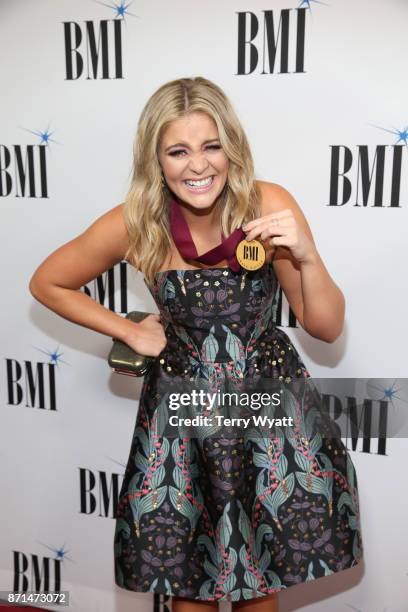 Singer Lauren Alaina attends the 65th Annual BMI Country awards on November 7, 2017 in Nashville, Tennessee.