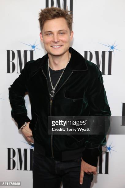 Singer-songwriter Frankie Ballard attend the 65th Annual BMI Country awards on November 7, 2017 in Nashville, Tennessee.