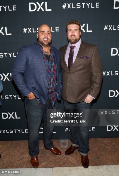 Rob Robinson and Zach Miko at the launch of DXL's 2017 Holiday Campaign with DJ Khaled at A.O.C on November 7, 2017 in Los Angeles, California.