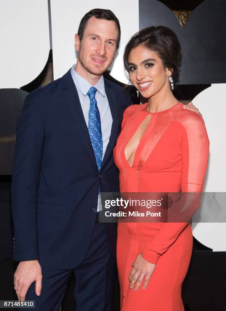 Andrew Erdos and Shari Loeffler attend the 2017 Museum of Arts & Design MAD Ball at Cipriani 42nd Street on November 7, 2017 in New York City.