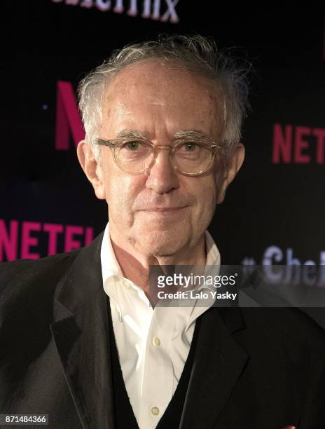 Jonathan Pryce attends the 'Che Netflix' red carpet at the Four Season Hotel on November 7, 2017 in Buenos Aires, Argentina.