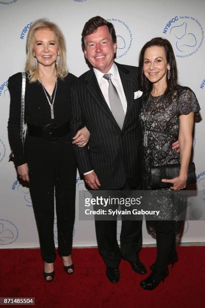 Hilary Geary Ross and Bettina Zilkha attend The New York Society for the Prevention of Cruelty to Children 2017 Food & Wine Gala on November 7, 2017...