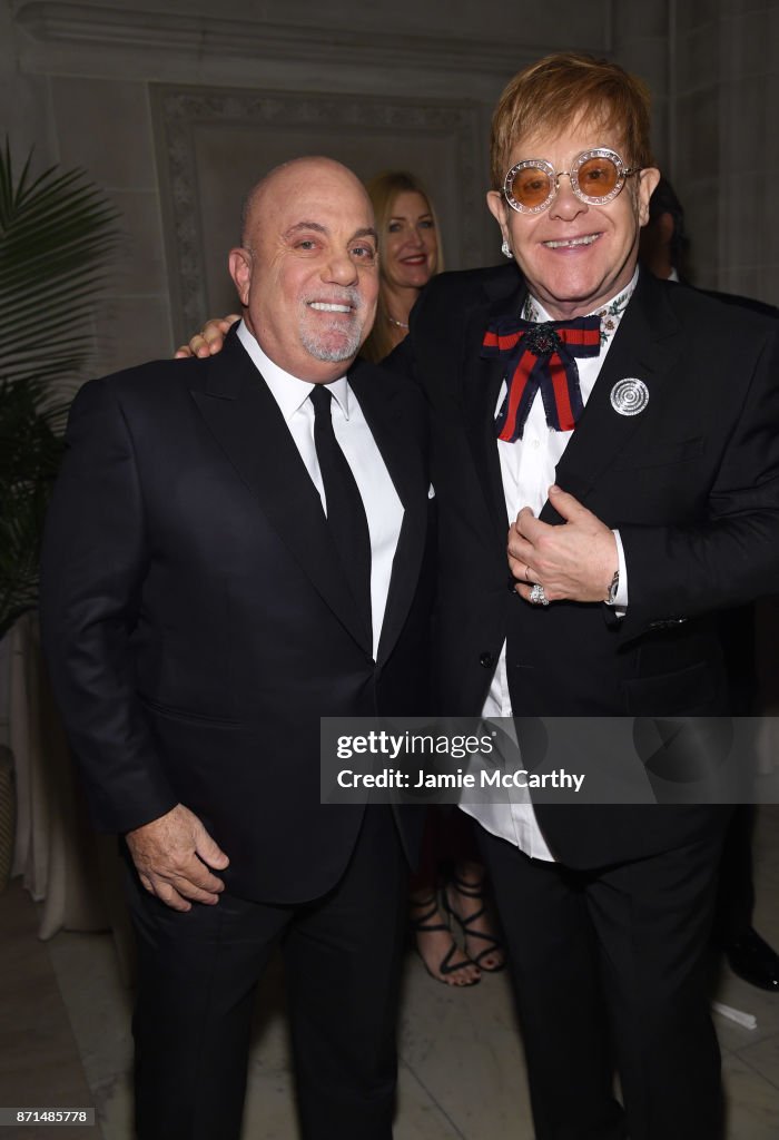 Elton John AIDS Foundation Commemorates Its 25th Year And Honors Founder Sir Elton John During New York Fall Gala - Inside