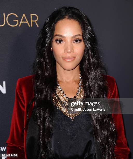 Actress Bianca Lawson attends a taping of "Queen Sugar After-Show" at OWN on November 7, 2017 in West Hollywood, California.