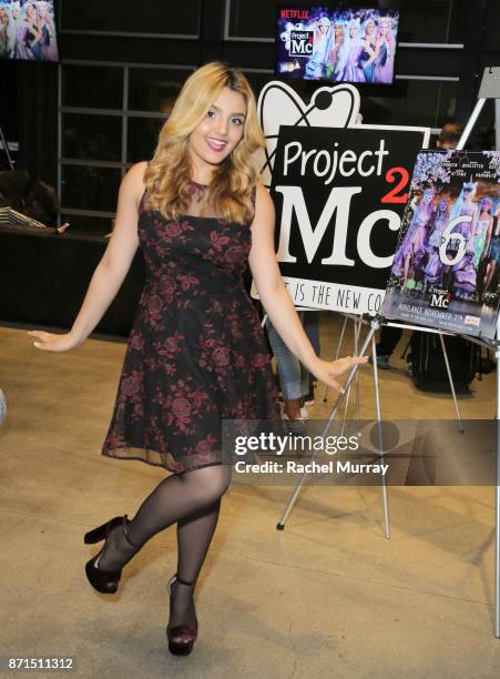 Victoria Vida attends MGA Entertainment, Cast of Netflix's Project Mc2, and Rashida Jones's celebration of national S.T.E.A.M. Day and the premiere...