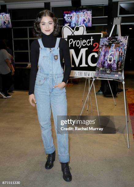 Mika Abdalla attends MGA Entertainment, Cast of Netflix's Project Mc2, and Rashida Jones's celebration of national S.T.E.A.M. Day and the premiere of...