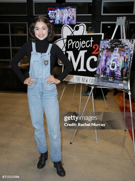 Mika Abdalla attends MGA Entertainment, Cast of Netflix's Project Mc2, and Rashida Jones's celebration of national S.T.E.A.M. Day and the premiere of...
