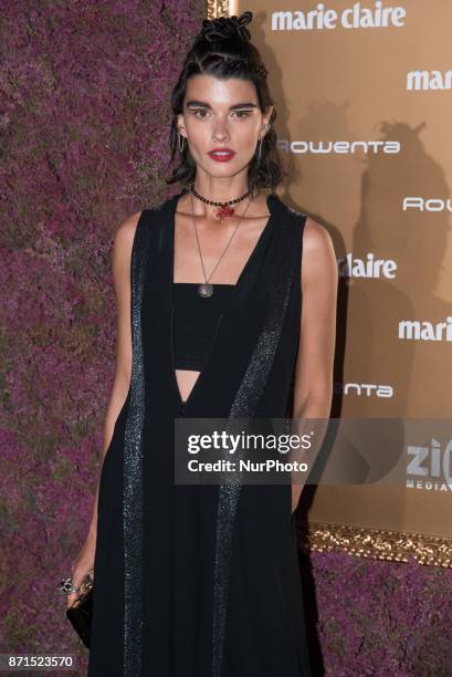 Crystal Renn attends Marie Claire Prix de la Moda Awards 2017 in Madrid on November 7, 2017
