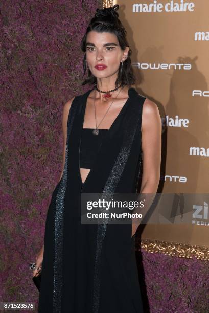 Crystal Renn attends Marie Claire Prix de la Moda Awards 2017 in Madrid on November 7, 2017