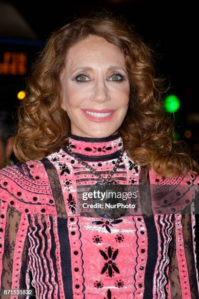 The actress Marisa Berenson attends the awards XV Edition of LOS PRIX DE LA MODA MARIE CLAIRE in Madrid. November 7, 2017