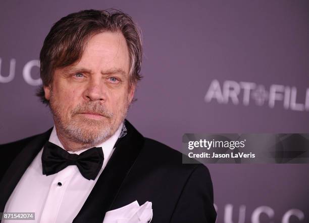 Actor Mark Hamill attends the 2017 LACMA Art + Film gala at LACMA on November 4, 2017 in Los Angeles, California.