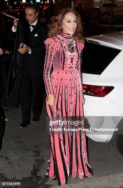 Marisa Berenson attends the XV Marie Claire Prix de la Moda Awards at Florida Retiro on November 7, 2017 in Madrid, Spain.