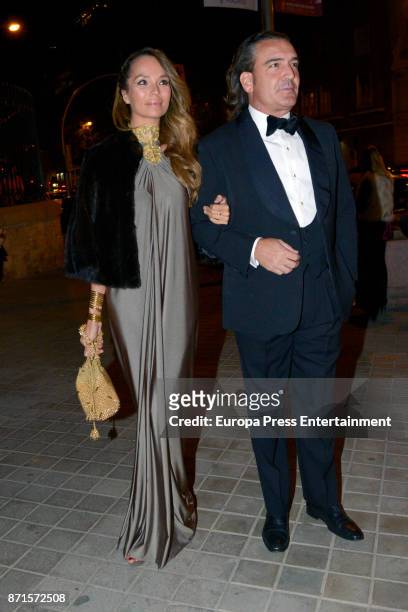 Sara Encinillas and Gigi Sarasola attend the XV Marie Claire Prix de la Moda Awards at Florida Retiro on November 7, 2017 in Madrid, Spain.