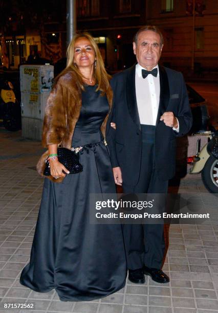 Begona Garcia Baquero and Pedro Trapote attend the XV Marie Claire Prix de la Moda Awards at Florida Retiro on November 7, 2017 in Madrid, Spain.