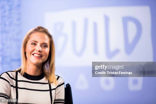 Stephanie Waring is announced as the next Dancing On Ice contestant live on BUILD London on November 8, 2017 in London, England.