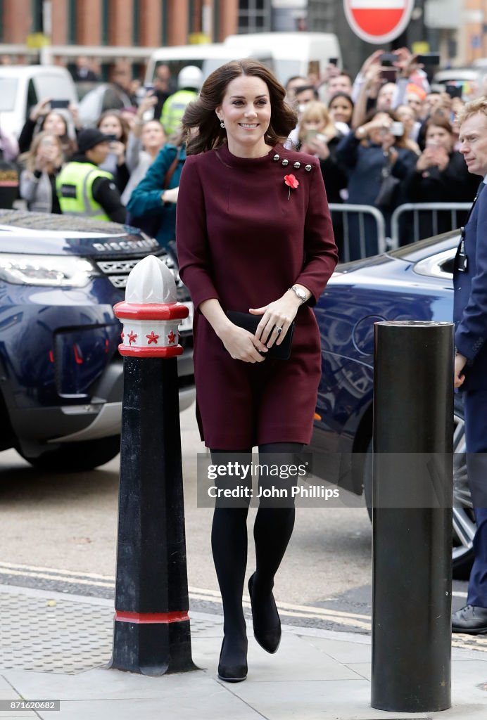 Catherine, Duchess Of Cambridge Attends Place2Be School Leaders Forum