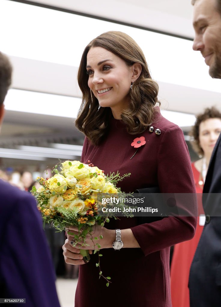 Catherine, Duchess Of Cambridge Attends Place2Be School Leaders Forum