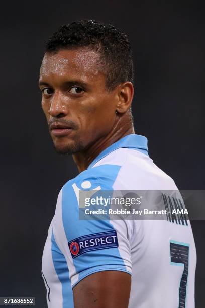 Nani of Lazio during the UEFA Europa League group K match between Lazio Roma and OGC Nice at Stadio Olimpico on November 2, 2017 in Rome, Italy.