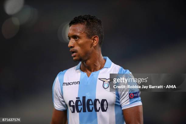 Nani of Lazio during the UEFA Europa League group K match between Lazio Roma and OGC Nice at Stadio Olimpico on November 2, 2017 in Rome, Italy.