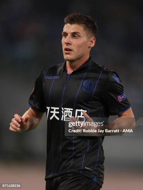 Remi Walter of Nice during the UEFA Europa League group K match between Lazio Roma and OGC Nice at Stadio Olimpico on November 2, 2017 in Rome, Italy.