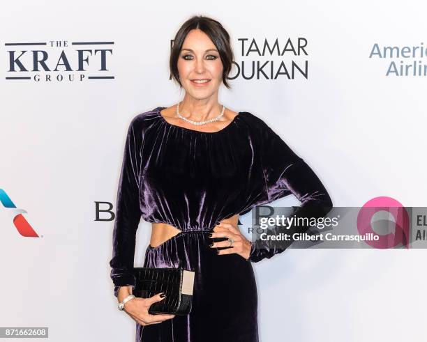 Fashion designer and businesswoman Tamara Mellon attends as the Elton John AIDS Foundation commemorates its 25th year and honors founder Sir Elton...