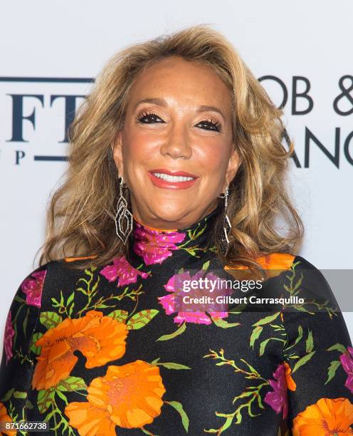 Denise Eisenberg Rich attends Elton John AIDS Foundation Commemorates Its 25th Year And Honors Founder Sir Elton John During New York Fall Gala at...