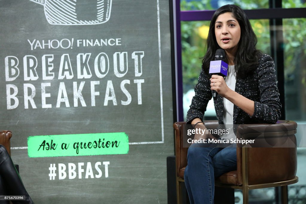 Build Presents Vimeo CEO Anjali Sud Discussing Yahoo Finance Breakout Breakfast