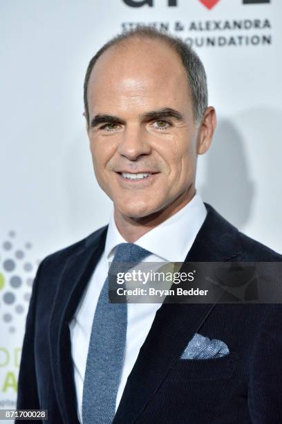 Michael Kelly attends the 11th Annual Stand Up for Heroes Event presented by The New York Comedy Festival and The Bob Woodruff Foundation at The...