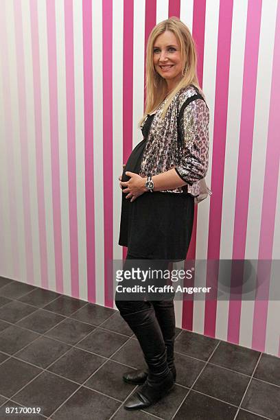 Designer Jette Joop attends the Montblanc vernissage at the Kunsthalle on May 13, 2009 in Hamburg, Germany.
