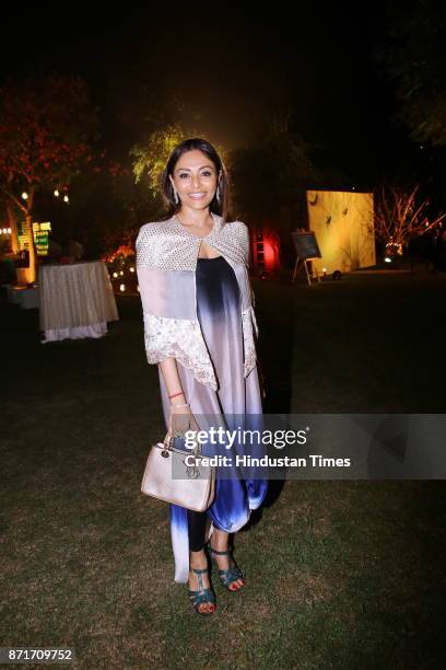 Kalyani Chawla during the fundraiser for Lepra India Trust at the residence of the British High Commissioner Sir Dominic Asquith at 2 Rajaji Marg on...