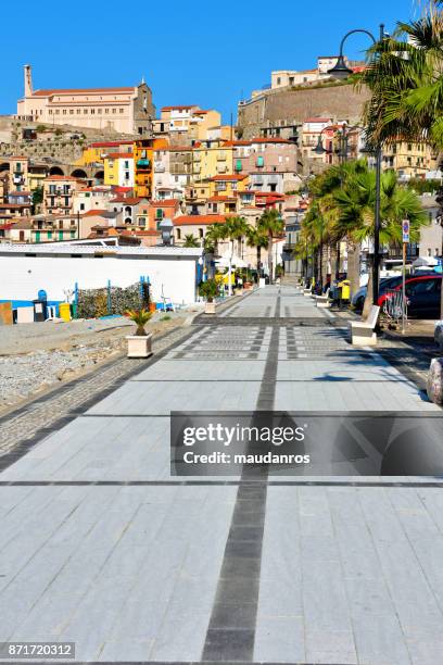 scilla italy - reggio calabria stockfoto's en -beelden