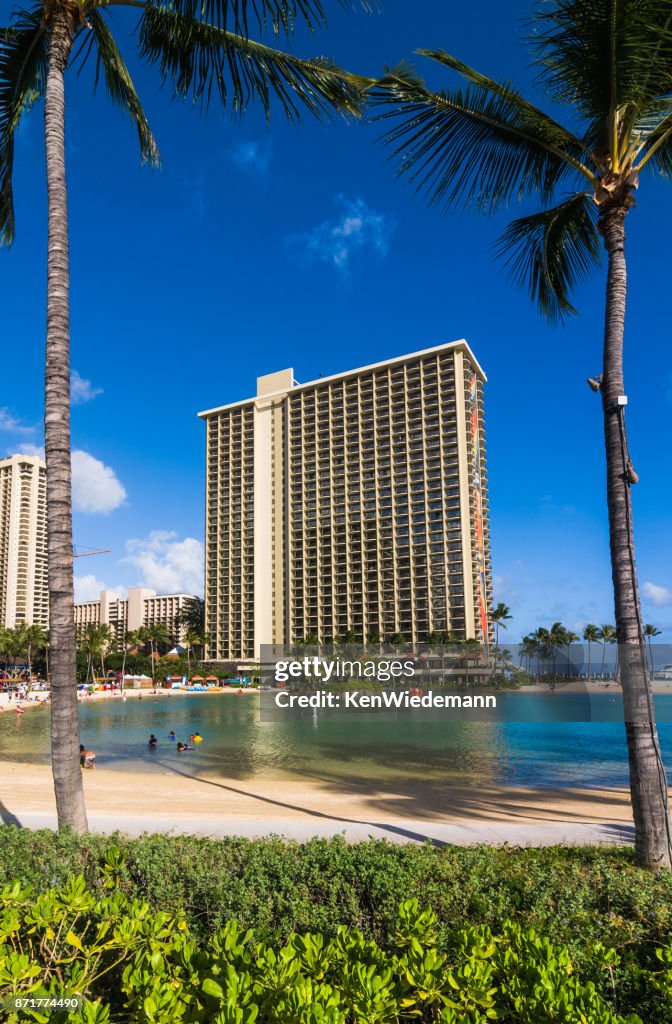 Lagoon at the Hilton
