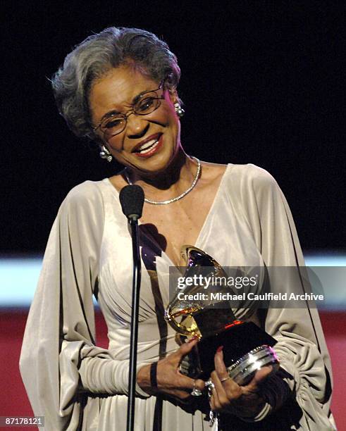 Nancy Wilson, winner Best Jazz Vocal Album for "Turned to Blue"