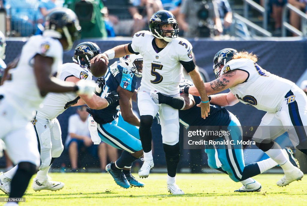 Baltimore Ravens v Tennessee Titans
