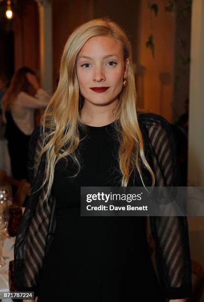 Kate Foley attends the launch dinner of Label/Mix co-hosted by Laura Jackson at Somerset House on November 8, 2017 in London, England.