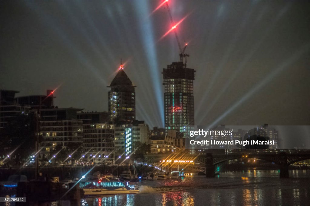 Chelsea Harbour and Wharf: Night Lights
