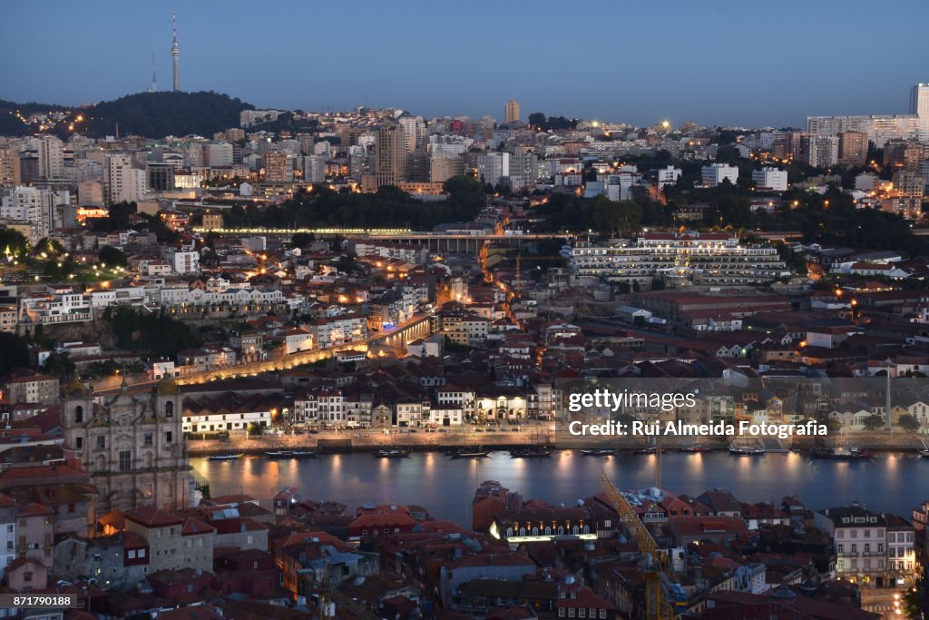 Viewpoint from Tower of the Clerics, Porto