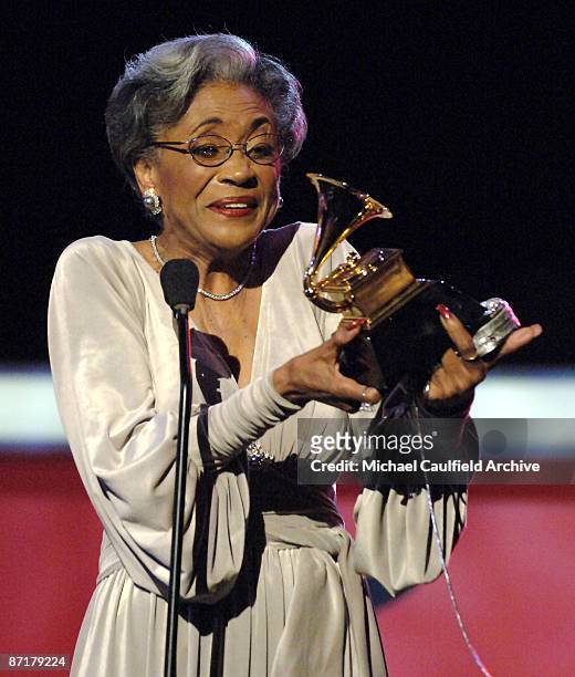 Nancy Wilson, winner Best Jazz Vocal Album for "Turned to Blue"