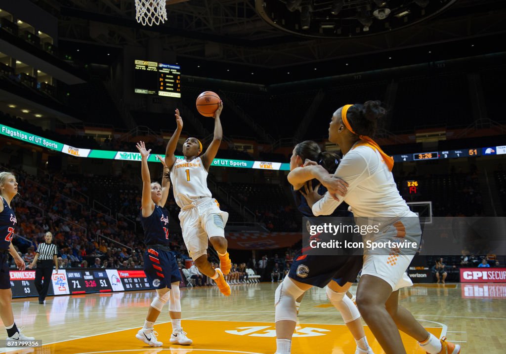 COLLEGE BASKETBALL: NOV 07 Women's Carson-Newman at Tennessee