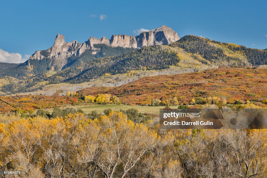 San Juan Mountain range Autumn